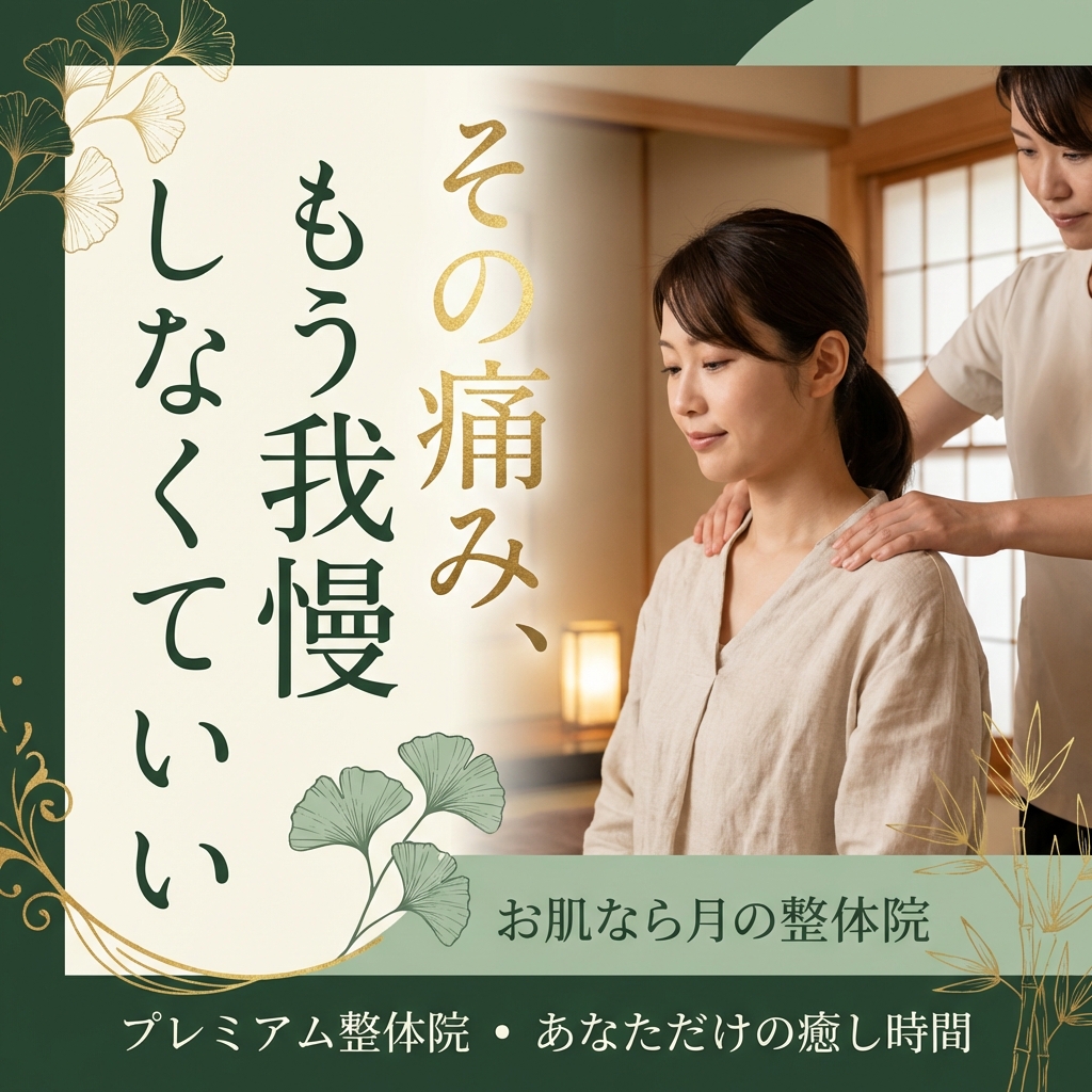 その痛み、もう我慢しなくていい