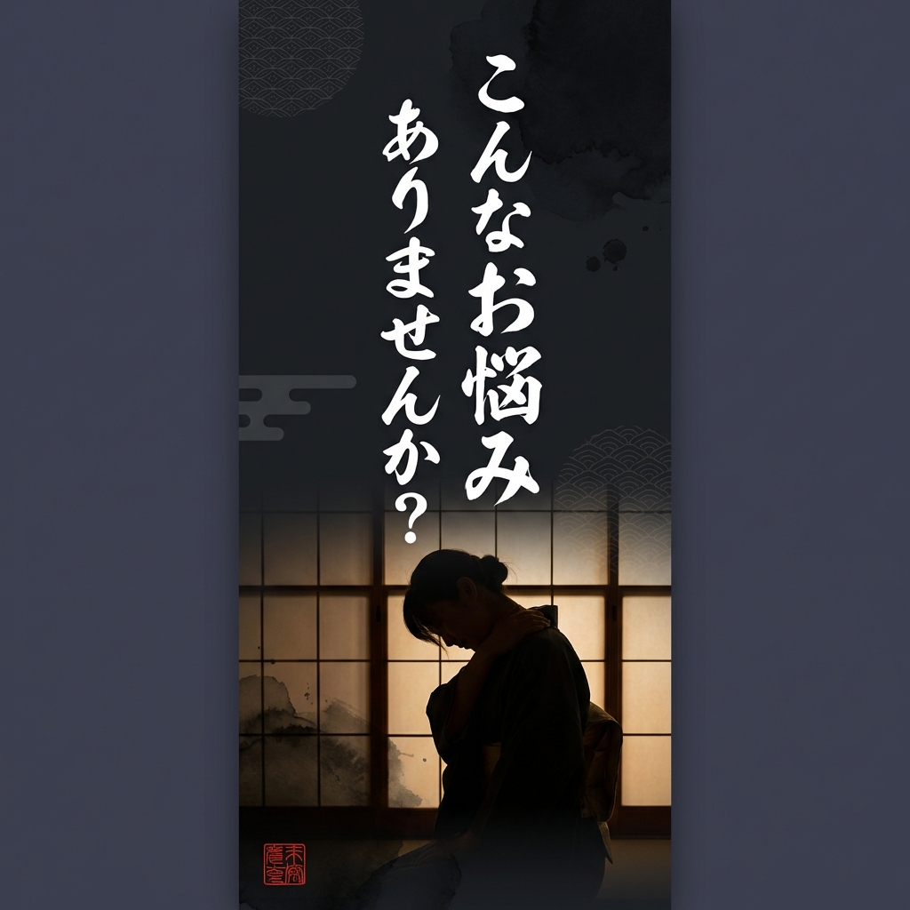 こんなお悩みありませんか